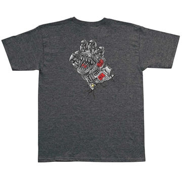 Santa Cruz X Godzilla Jr. T-shirt Mecha Hand Dark Heather